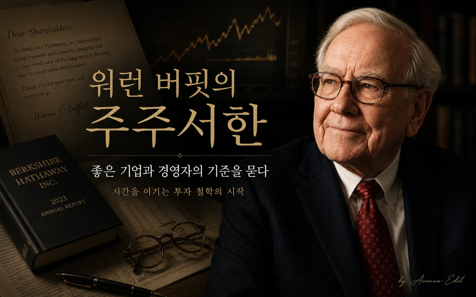 워런 버핏의 주주서한 책 리뷰와 좋은 기업을 고르는 투자 철학